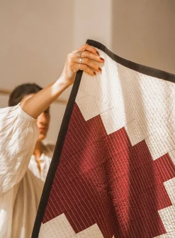 Marni quilt throw