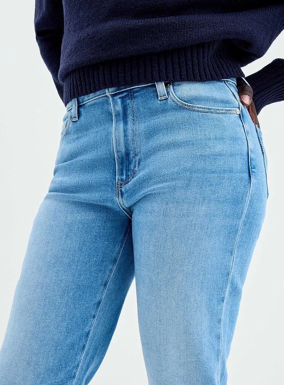 Mason stretch ankle jean