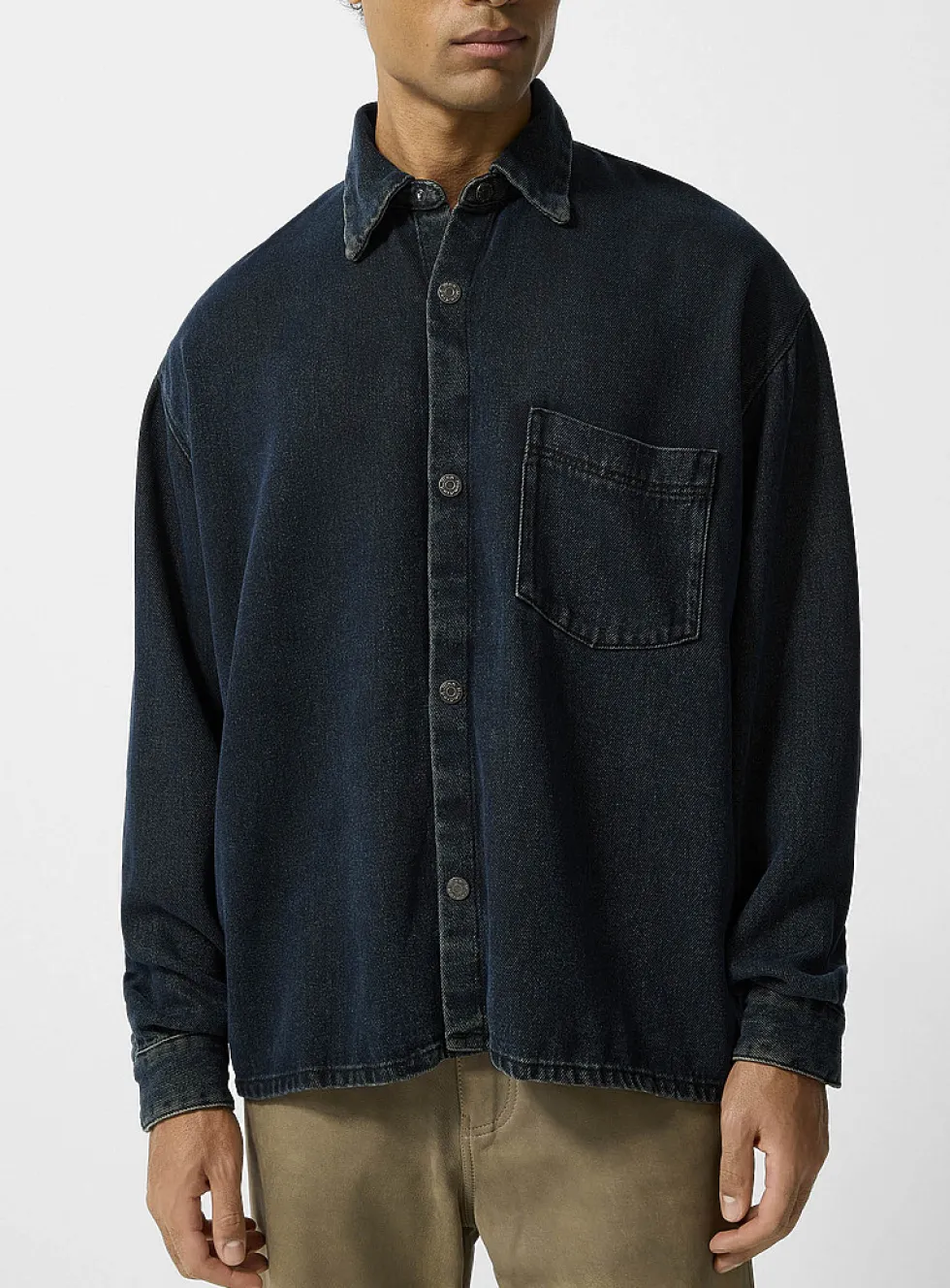 Maza loose lyocell shirt