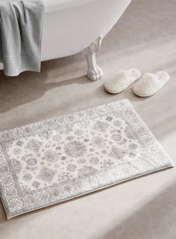 Medaillons memory foam bath mat