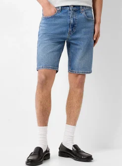 Medium blue 412 jean Bermudas