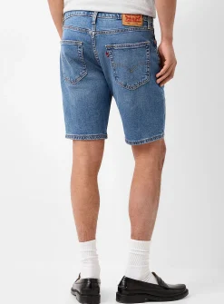 Medium blue 412 jean Bermudas
