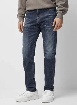 Medium-blue Aomori jean
