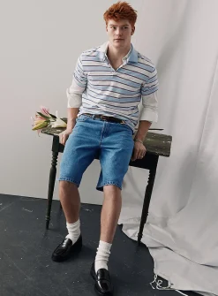 Medium-blue jort