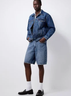 Medium-blue Trucker jean jacket