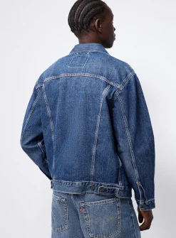 Medium-blue Trucker jean jacket