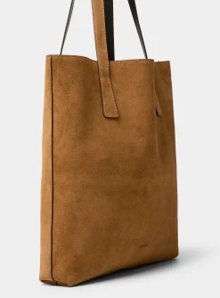 Medusa suede tote bag
