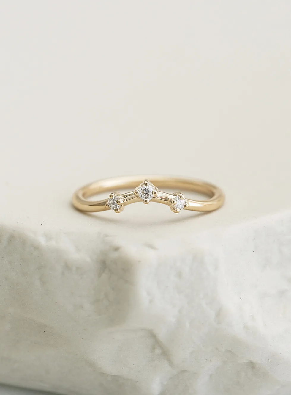 Melrose three diamond ring