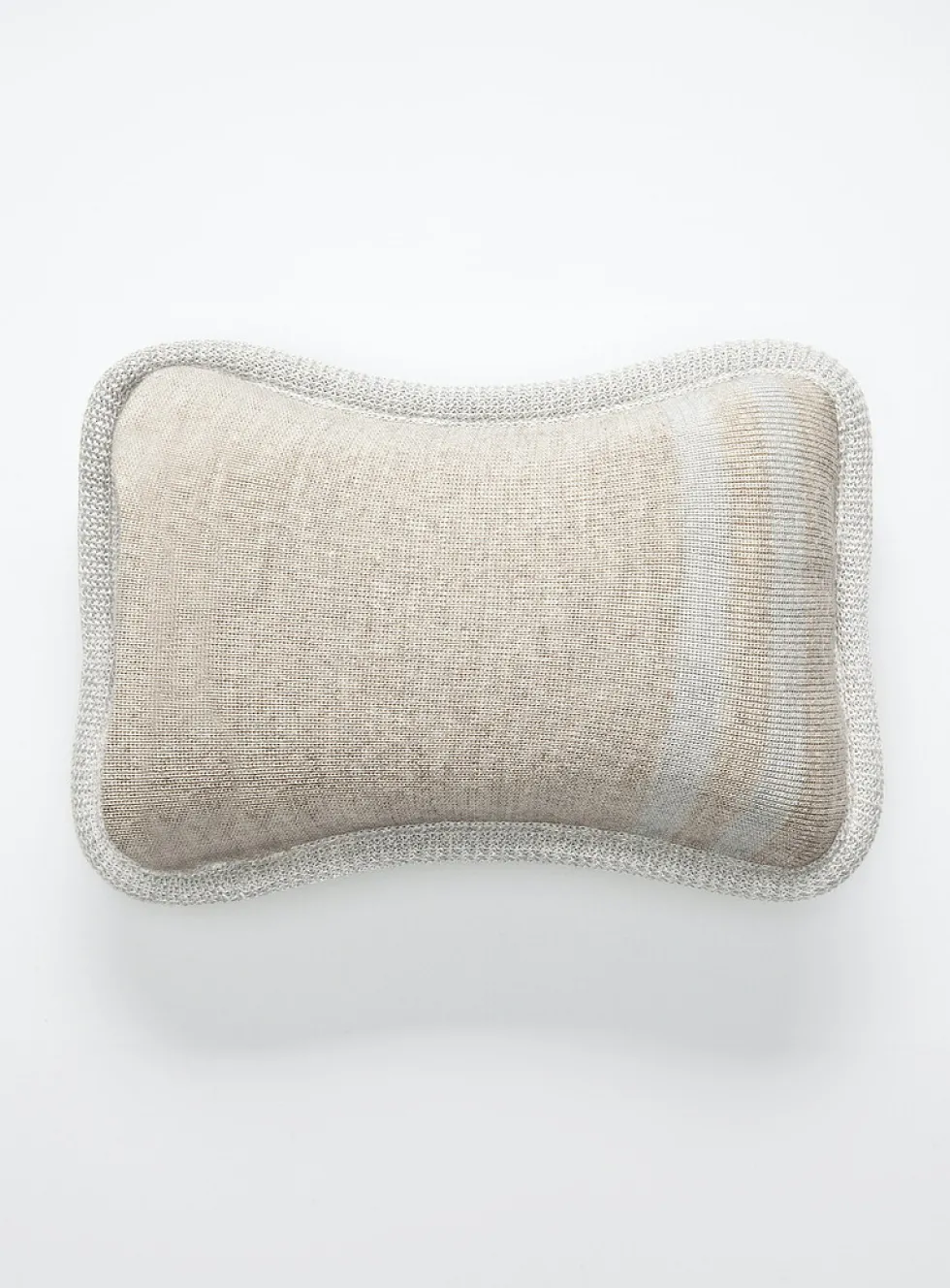 Memory foam and merino wool travel pillow