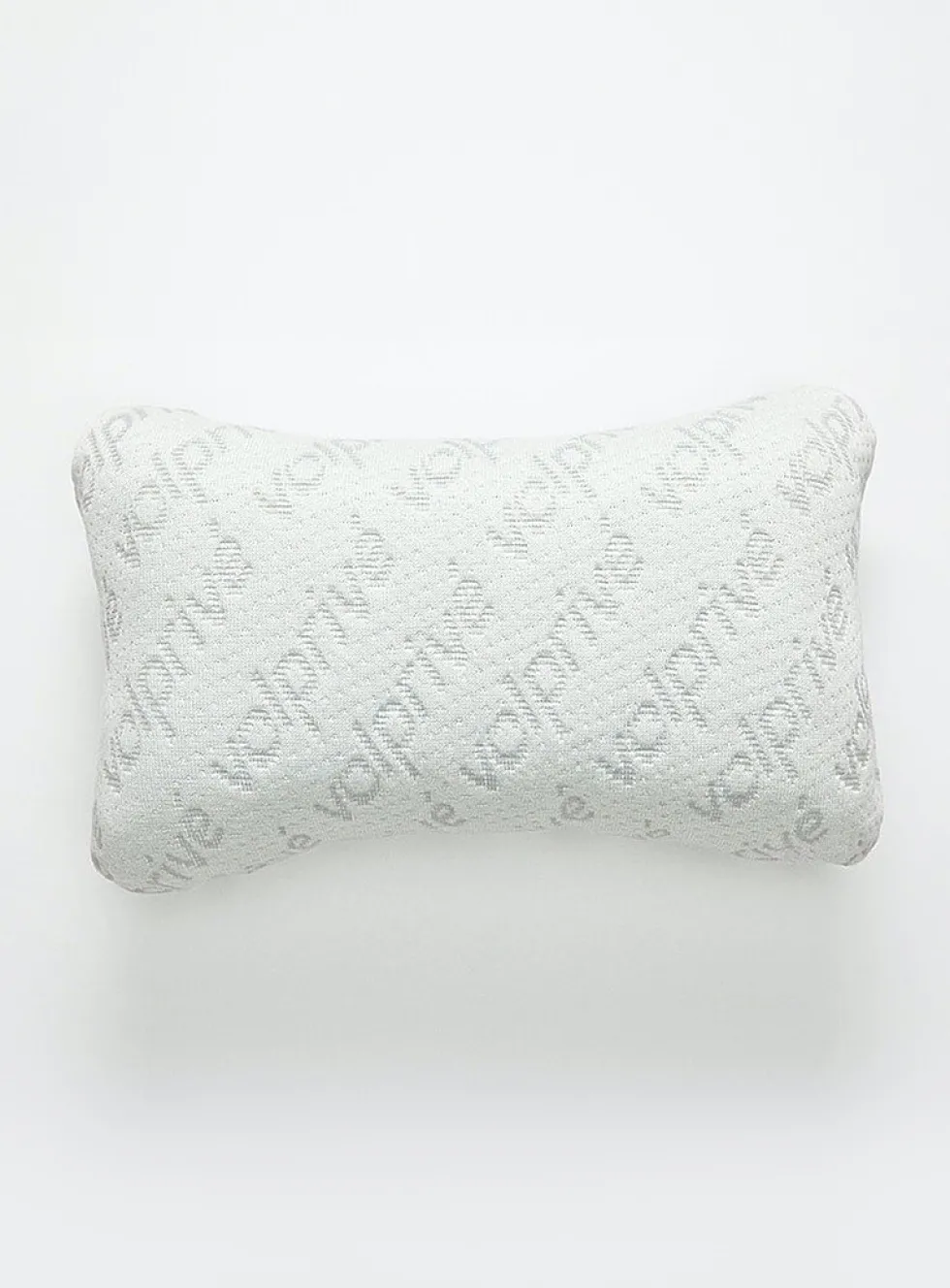 Memory foam and merino wool travel pillow