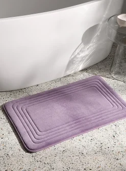 Memory foam bath mat