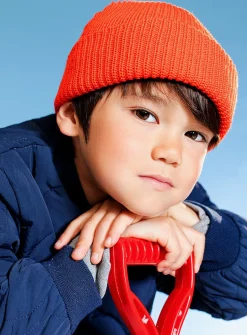 Merino wool fisherman's tuque