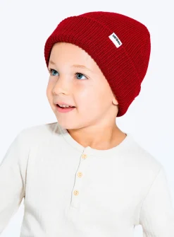 Merino wool fisherman's tuque