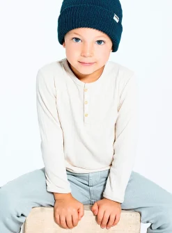 Merino wool fisherman's tuque