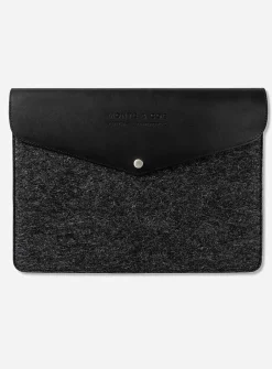 Merino wool laptop pouch