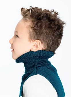 Merino wool neck warmer