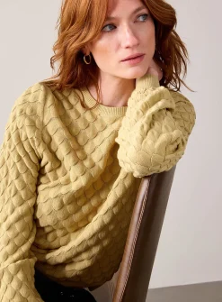 Mermaid-scale sweater