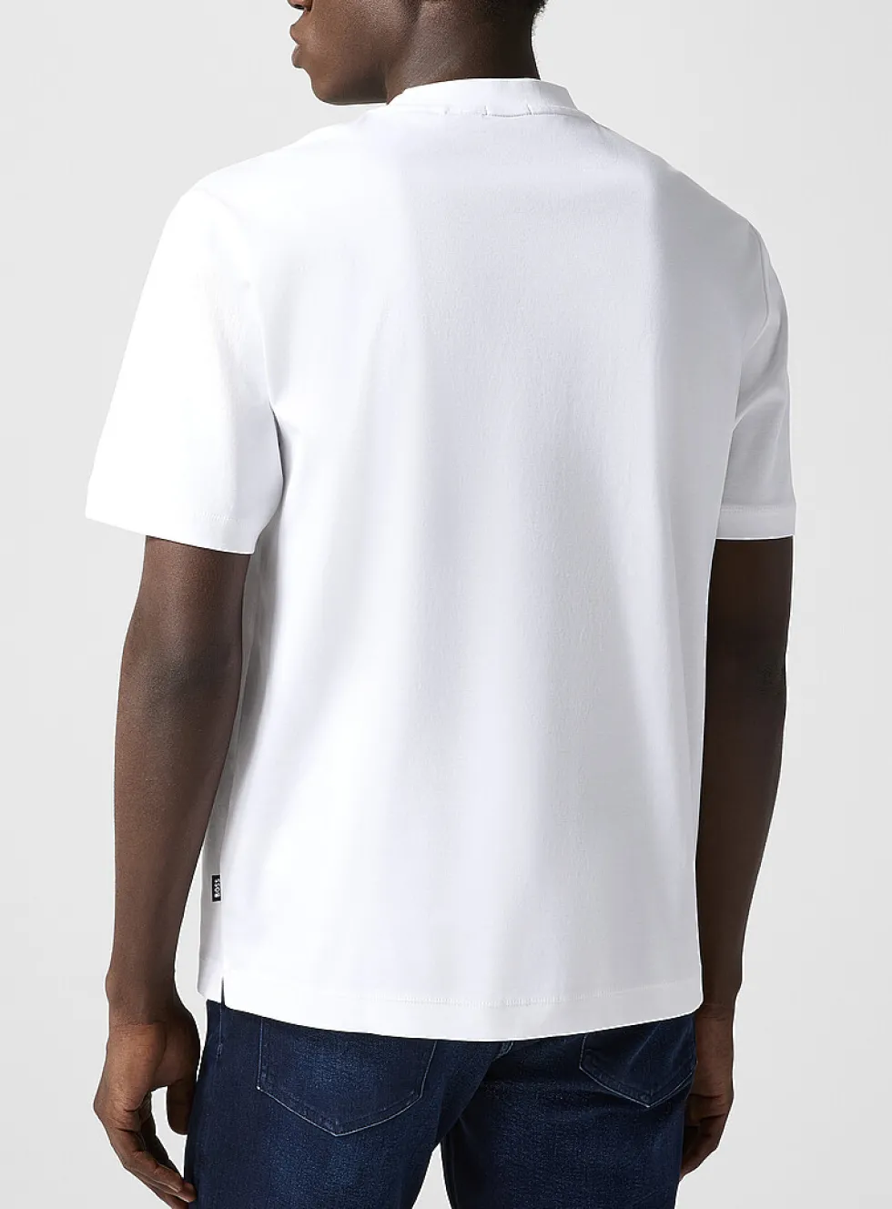 Metallic monogram cotton T-shirt