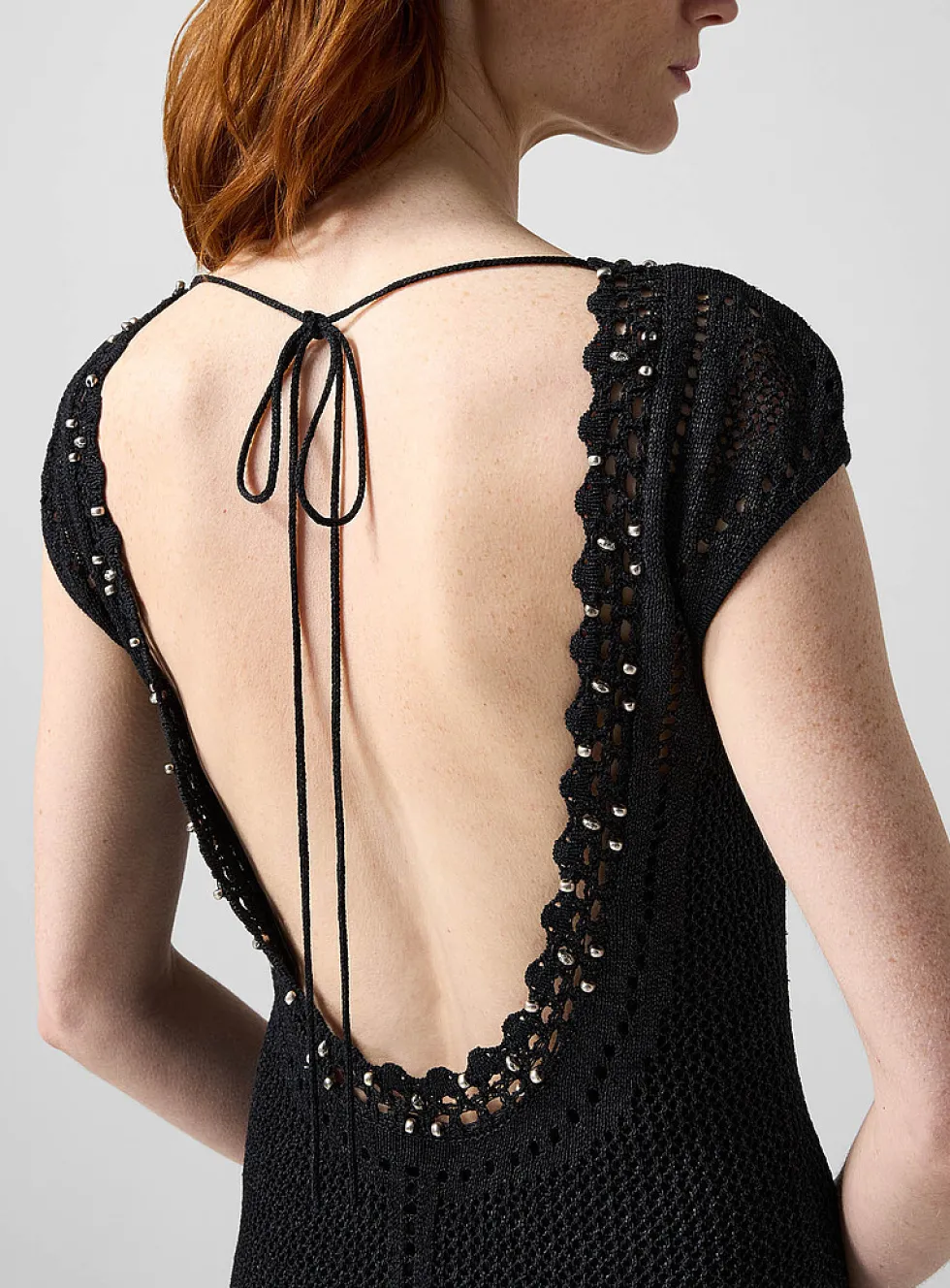 Metaya crocheted maxi dress