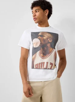 Michael Jordan print T-shirt