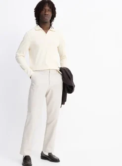 Micro-jacquard pant