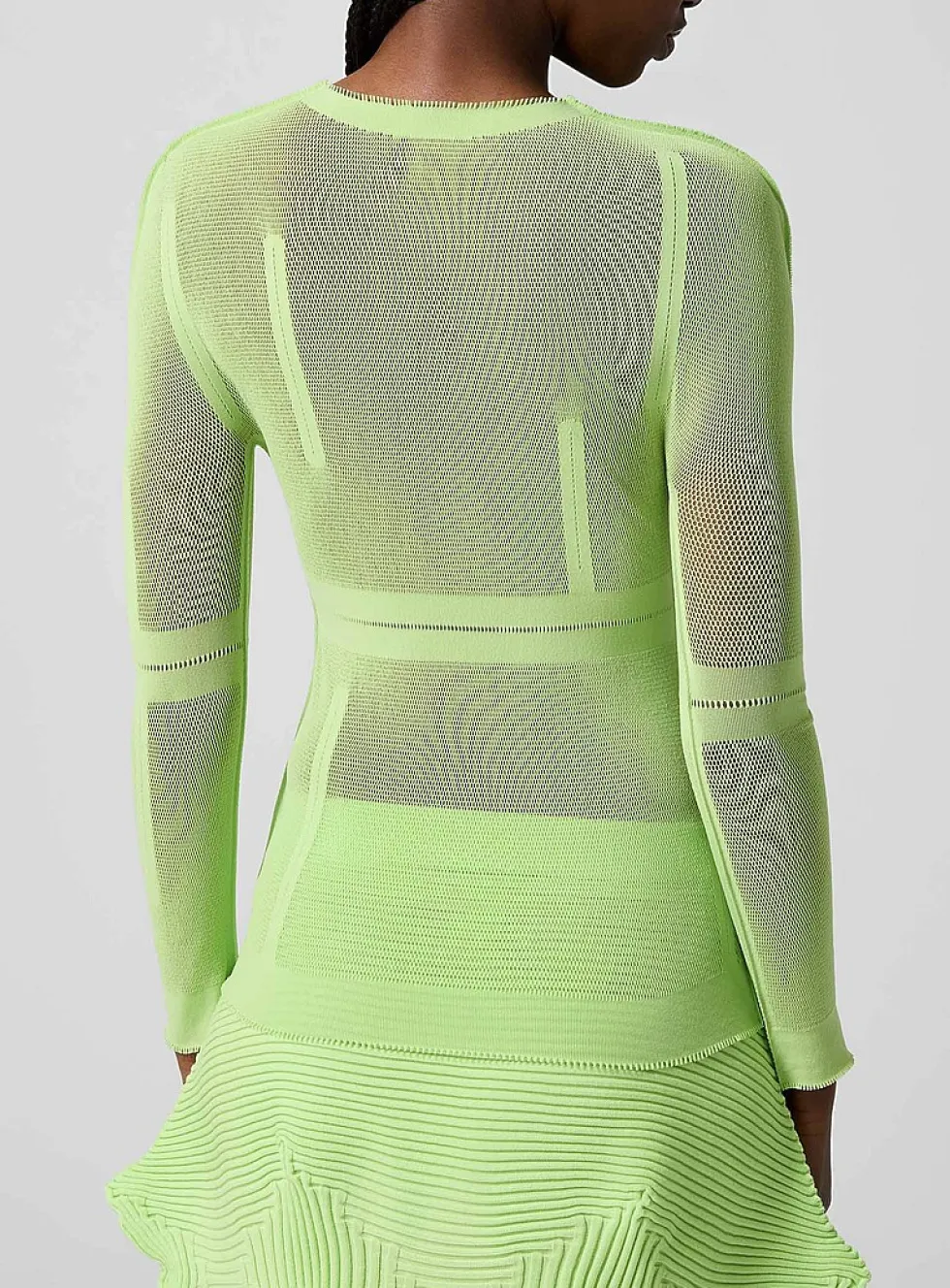 Micromesh second-skin top