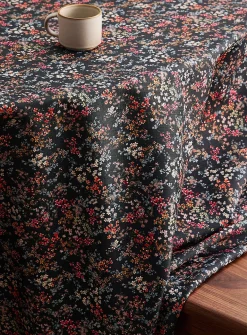 Midnight garden tablecloth