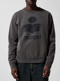 Mikoy blurry logo sweatshirt