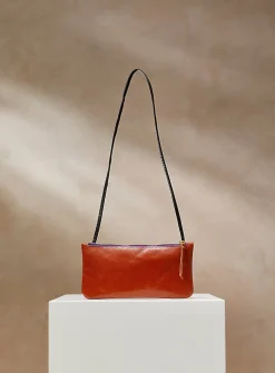 Milano leather crossbody mini-bag