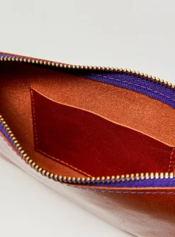 Milano leather crossbody mini-bag