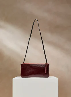 Milano leather crossbody mini-bag