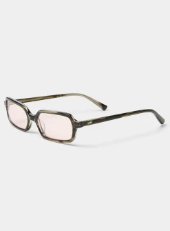 Milo narrow rectangular reading glasses