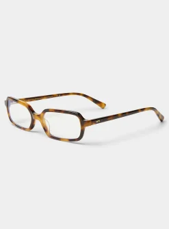 Milo narrow rectangular reading glasses