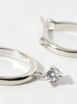 Mini crystal earrings