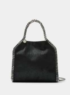 Mini Falabella faux-leather chain handbag