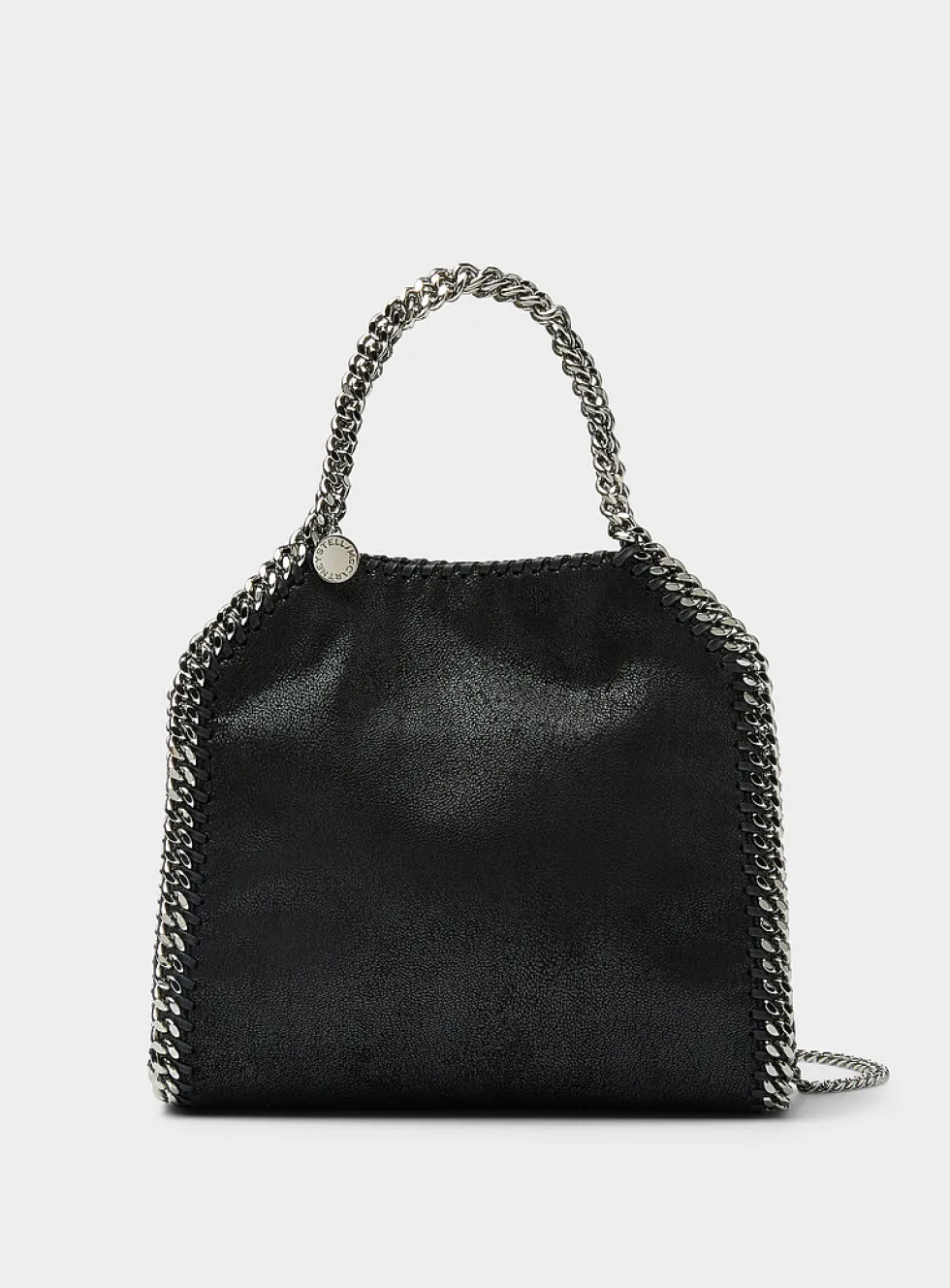 Mini Falabella faux-leather chain handbag