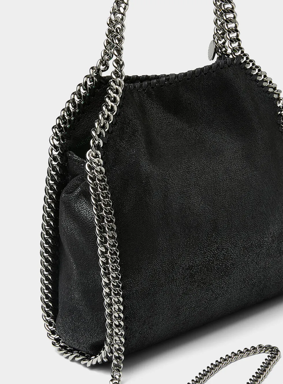 Mini Falabella faux-leather chain handbag