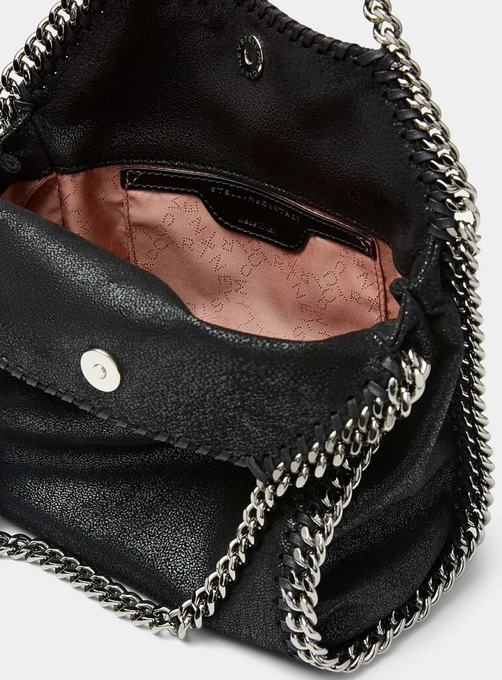 Mini Falabella faux-leather chain handbag