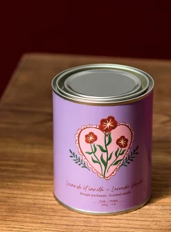 Mini paint can scented candle