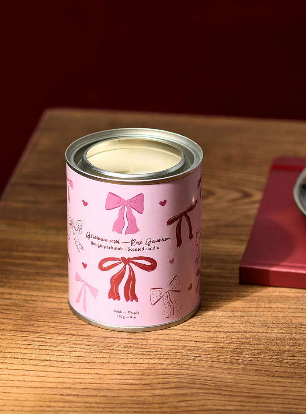 Mini paint can scented candle