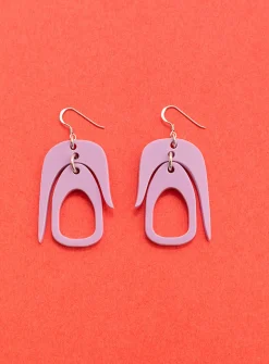 Mini Salish chandelier earrings