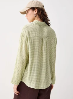 Mini-check shirt