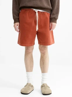 Mini-corduroy easy short
