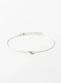 Mini-heart silver bracelet