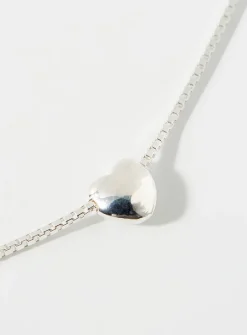Mini-heart silver bracelet