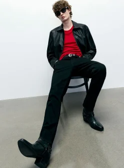 Minimalist black jean