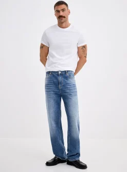 Minimalist blue jean