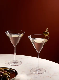 Minimalist cocktail glasses