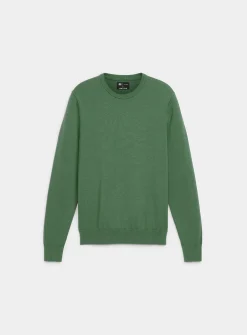 Minimalist crew-neck sweater