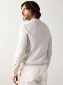 Minimalist crew-neck sweater